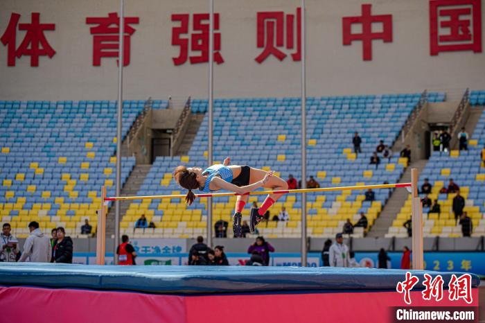 2023年全国田径大奖赛第2站在日照奎山体育中心开