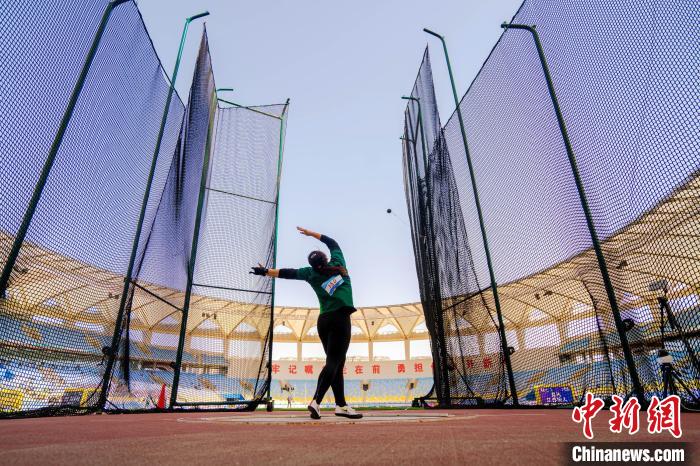 2023年全国田径大奖赛第2站在日照奎山体育中心开